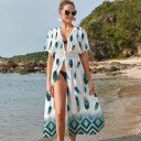 Dame sommerplaid P858 5