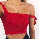 Dame strandtanktop B147 4