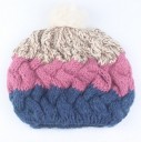 Dame strikket baret J1835 2