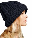 Dame strikket hue J2334 1