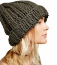 Dame strikket hue J2334 2