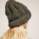 Dame strikket hue J2334 12