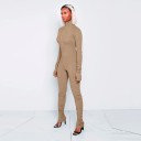 Dame strikket jumpsuit A2890 1