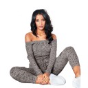 Dame strikket jumpsuit J1836 2