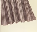 Dame strikket midi nederdel A1600 3