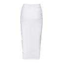Dame strikket nederdel A1139 2