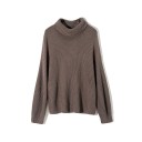 Dame strikket rullekrave A2131 7