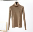 Dame strikket rullekrave G211 9