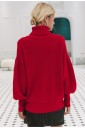 Dame strikket sweater J1838 6
