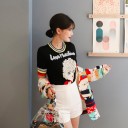 Dame strikket T-shirt A2954 3