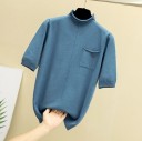 Dame strikket T-shirt A2984 6