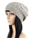 Dame strikket vinterhue J2804 2