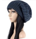 Dame strikket vinterhue J2804 4