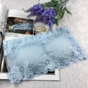 Dame stropløs blonde-bh J782 7