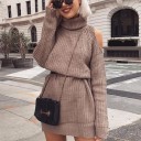 Dame sweaterkjole B31 5