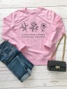 Dame sweatshirt med blomster A7 4