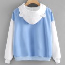 Dame sweatshirt med isbjørn 2