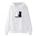 Dame sweatshirt med katte 2