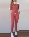 Dame sweatshirt og joggingbukser B1014 2