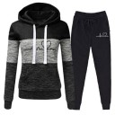 Dame sweatshirt og joggingbukser B887 1