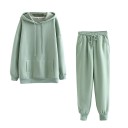 Dame sweatshirt og joggingbukser 12