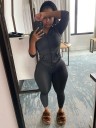 Dame sweatshirt og leggings 1