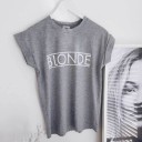 Dame-T-shirt med B70-inskription 2