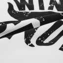 Dame T-shirt med dinosaurprint 1