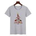 Dame T-shirt med hund 10