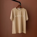 Dame-T-shirt med kunstnertryk 6