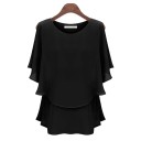 Dame T-shirt med lag 3