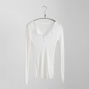 Dame T-shirt med lange ærmer A958 4
