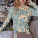 Dame T-shirt med lange ærmer A992 2