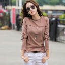 Dame T-shirt med lange ærmer B158 3