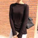 Dame T-shirt med lange ærmer B350 5