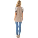 Dame T-shirt med leopardprint 2