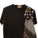 Dame T-shirt med polkaprikker 1