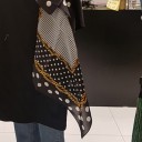 Dame T-shirt med polkaprikker 2
