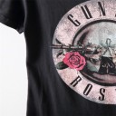 Dame T-shirt med roser 1