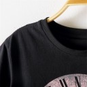 Dame T-shirt med roser 4