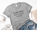 Dame T-shirt med sjov indskrift B79 4