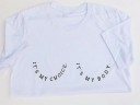 Dame T-shirt med sjovt print B108 2