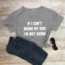 Dame T-shirt med sjovt print B249 15