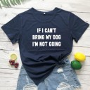 Dame T-shirt med sjovt print B249 9