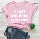 Dame T-shirt med sjovt print B249 11