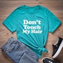 Dame T-shirt med sjovt print B363 11