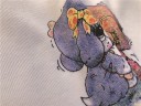 Dame T-shirt med sødt print 3