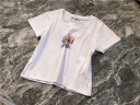 Dame T-shirt med sødt print 5