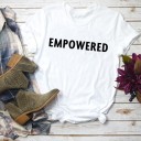 Dame T-shirt med tryk A787 7