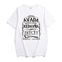 Dame T-shirt med tryk A966 3